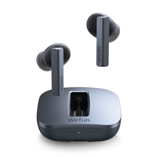 EarFun Air Pro SV - Draadloze oordopjes - Hybrid active noise cancelling tot 40dB - Voice assistant - IPX5 - Bluetooth 5.2