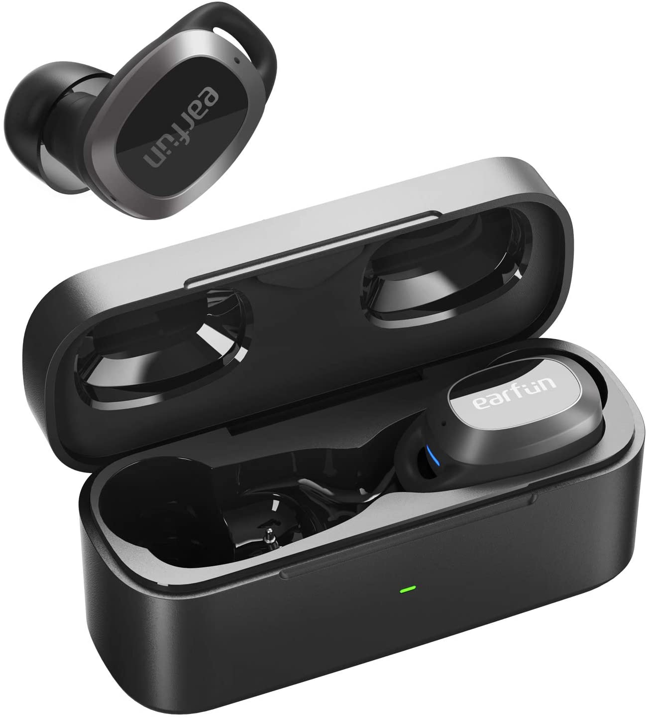 EarFun Free Pro Bluetooth 5.2 Oordopjes - In-Ear - Activate Voice Assistant - Active Noise Cancelling tot 28dB - Zwart